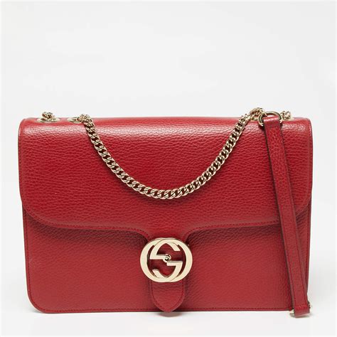 gucci interlocking g chain bag|gucci interlocking shoulder bag.